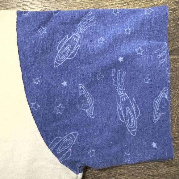 Vintage Disney Toy Story Shirt kids White Blue Buzz Woody RC Made USA 90s *READ* - Picture 5 of 12